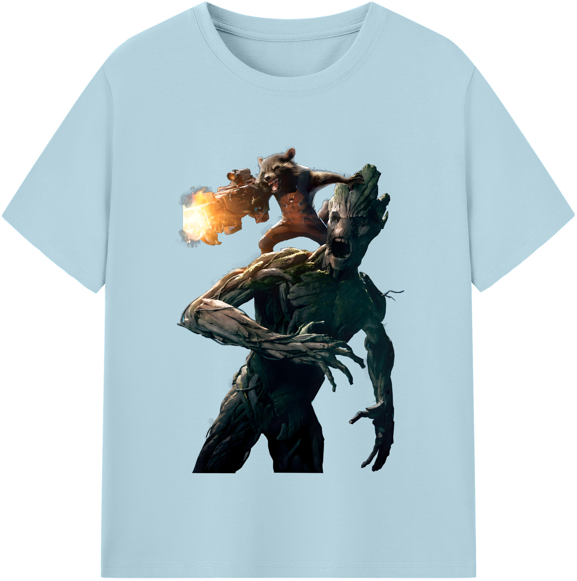 （画像用） アベンジャーズ The Avengers 綿100％半袖Tシャツ（フロントプリント）